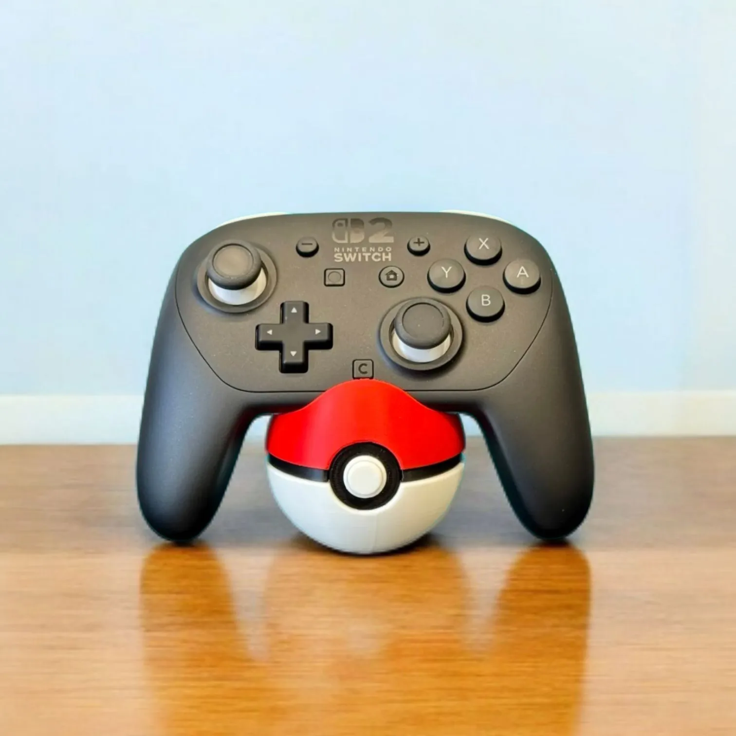 هولدر دسته نینتندو سوئیچ پرو طرح (Poké Ball) – پایه چاپ سهبعدی