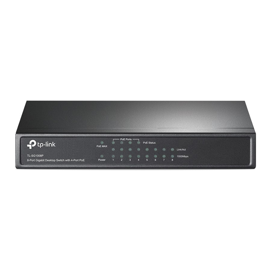 سوييچ 8 پورت گيگابيت تی پی لینک مدل TL-SG1008P