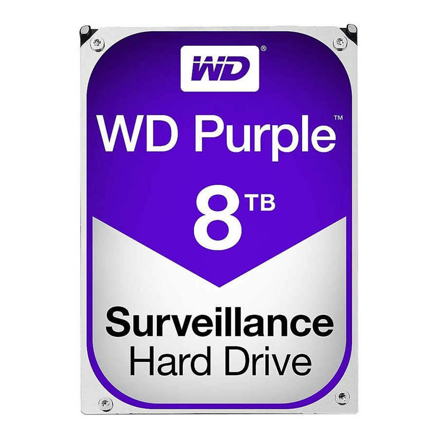 هارد اینترنال 8 ترابایت وسترن دیجیتال مدل Purple