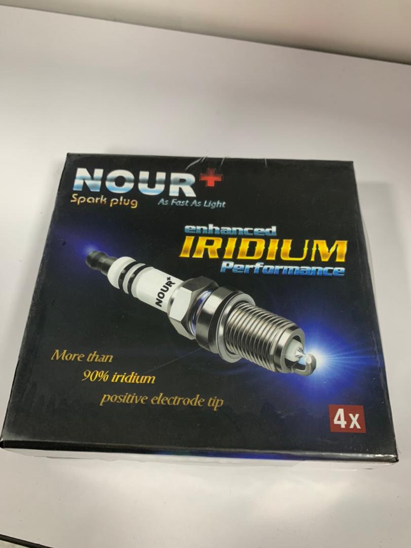 شمع نور پایه کوتاه سوزنی ایتریوم NOUR BKR6FIX, FR8DI30 (یک بسته، چهار عدد)