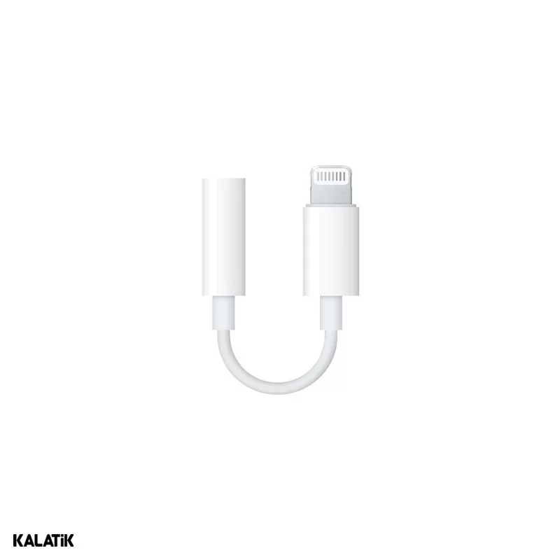 کابل تبدیل لایتنینگ به جک 3.5 میلی متر اپل به طول 10 سانتی متر-شارسل