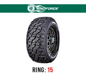 لاستیک خودرو ویندفورس مدل Catchfors M/T سایز 35/12.5R15 (تاریخ تولید 2024)