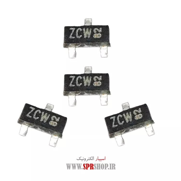 ترانزیستور ZCW SOT-23 (5) NPN
