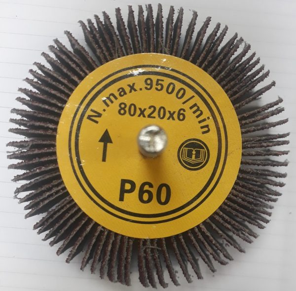 سنباده چتری سایز20*80 گرید60 اورینت