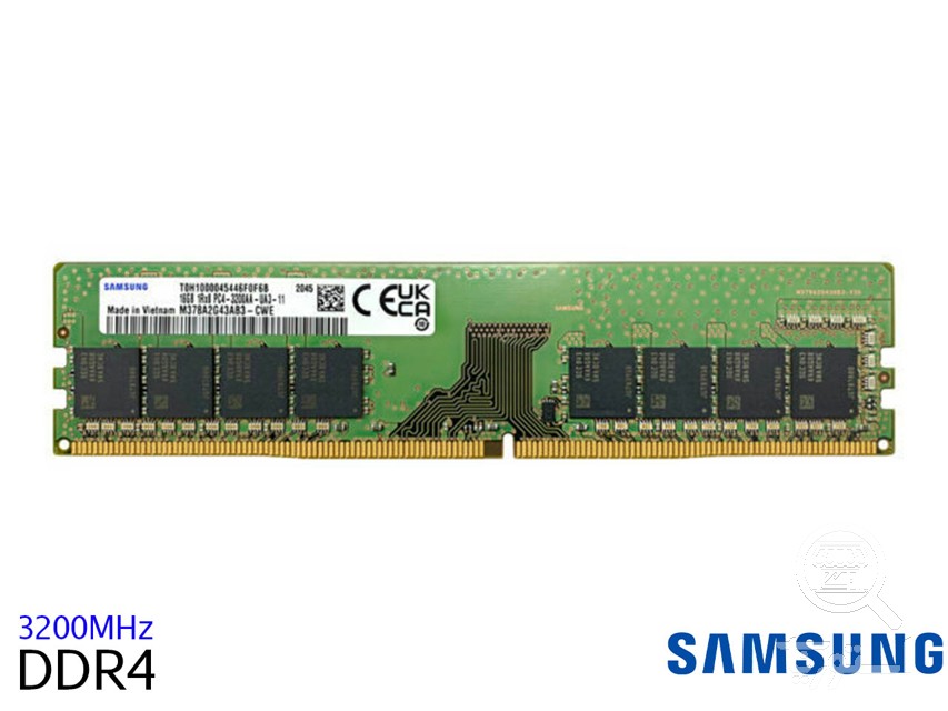 رم DDR4 سامسونگ 3200MHz ظرفیت 16 گیگابایت Samsung