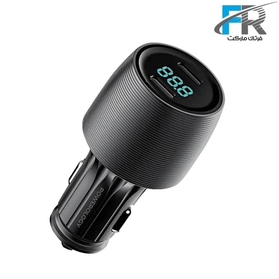 شارژر فندکی 66 وات پاورولوژی مدل PCCSR021 - Velox