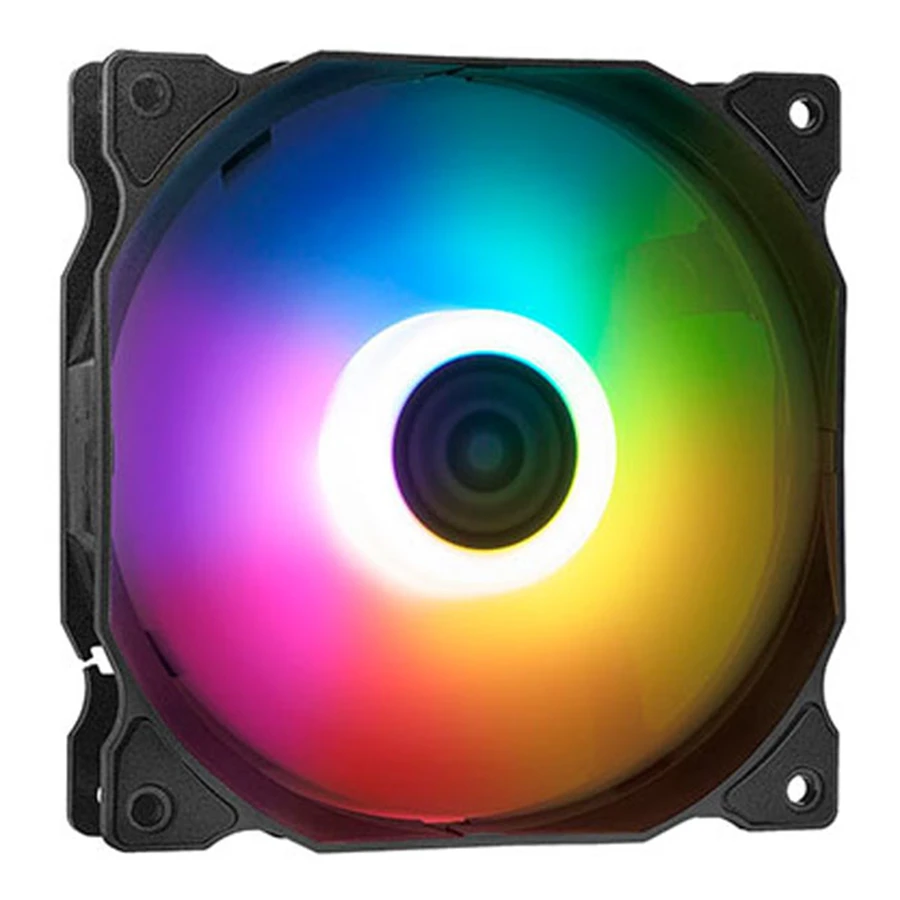 فن خنک کننده کیس کامپیوتر ای دیتا مدل XPG VENTO 120 ARGB PWM Black 3-in-1