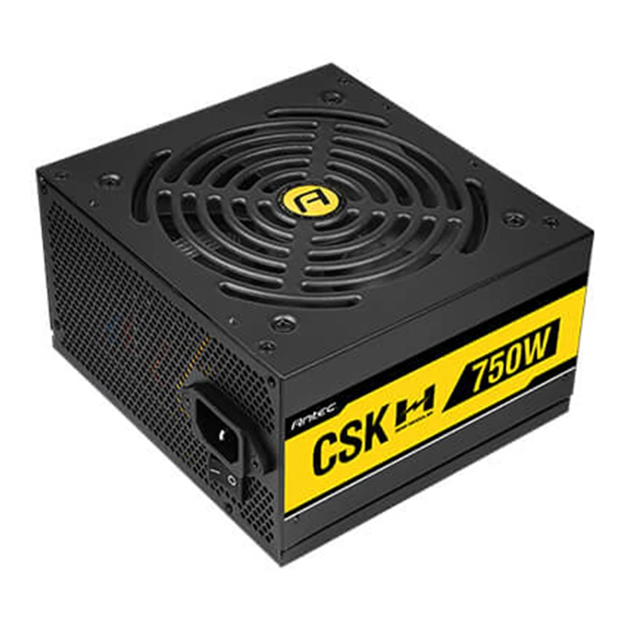 پاور کامپیوتر 750 وات نیمه ماژولار انتک مدل CSK 750H