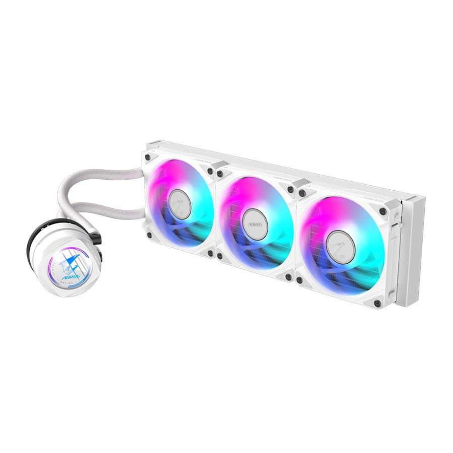 خنک کننده مایع پردازنده گیگابایت مدل AORUS WATERFORCE X II 360 ICE
