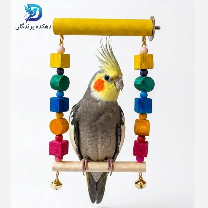 اسباب بازی پرنده مدل تاب یکطرفه عروس هلندی