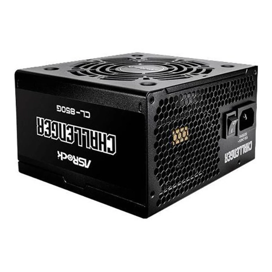 پاور کامپیوتر 850 وات غیر ماژولار ازراک مدل Challenger CL-850G Gold