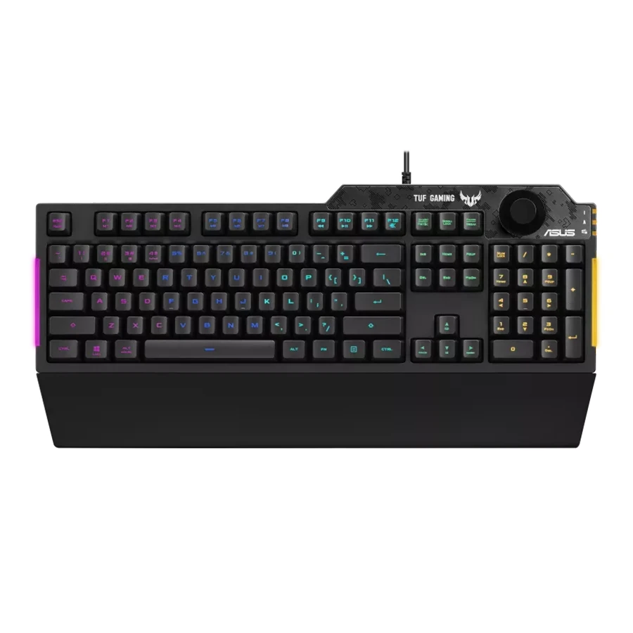 کیبورد گیمینگ باسیم ایسوس مدل RA04 TUF GAMING K1/UK