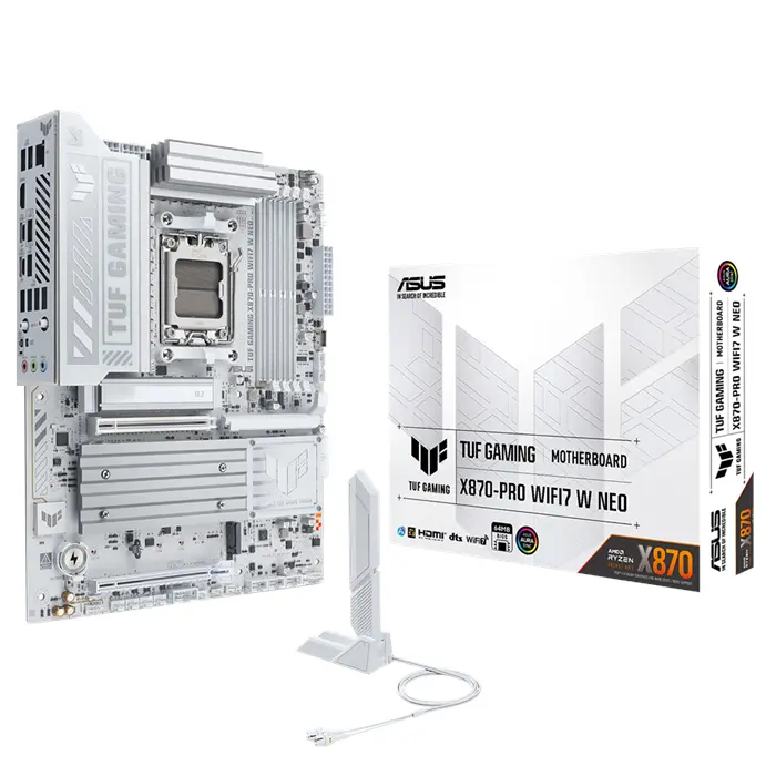 مادربرد ایسوس TUF GAMING X870-PRO WIFI7 W NEO DDR5