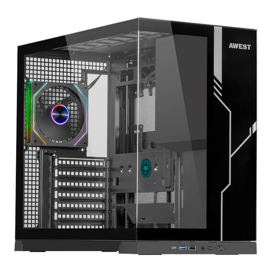 کیس کامپیوتر اوست مدل AQ-20 MB