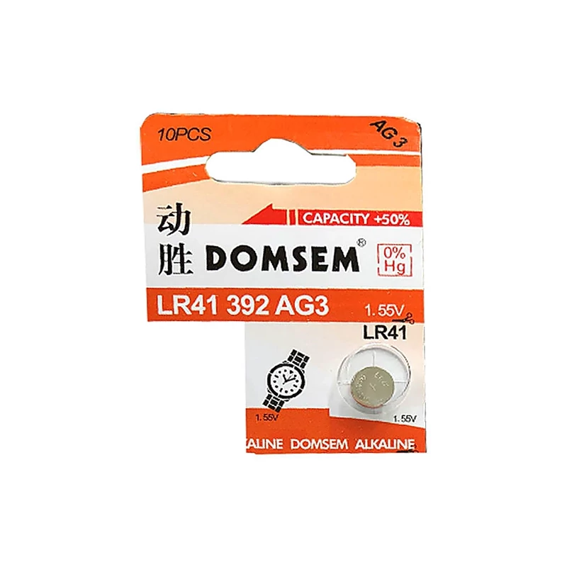 باطری ساعت دامسم Domsem مدل AG3 LR41 392 کد 9393