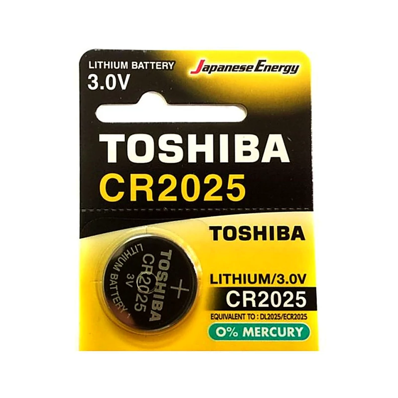 باطری سکه ای توشیبا مدل CR 2025 کد 9498