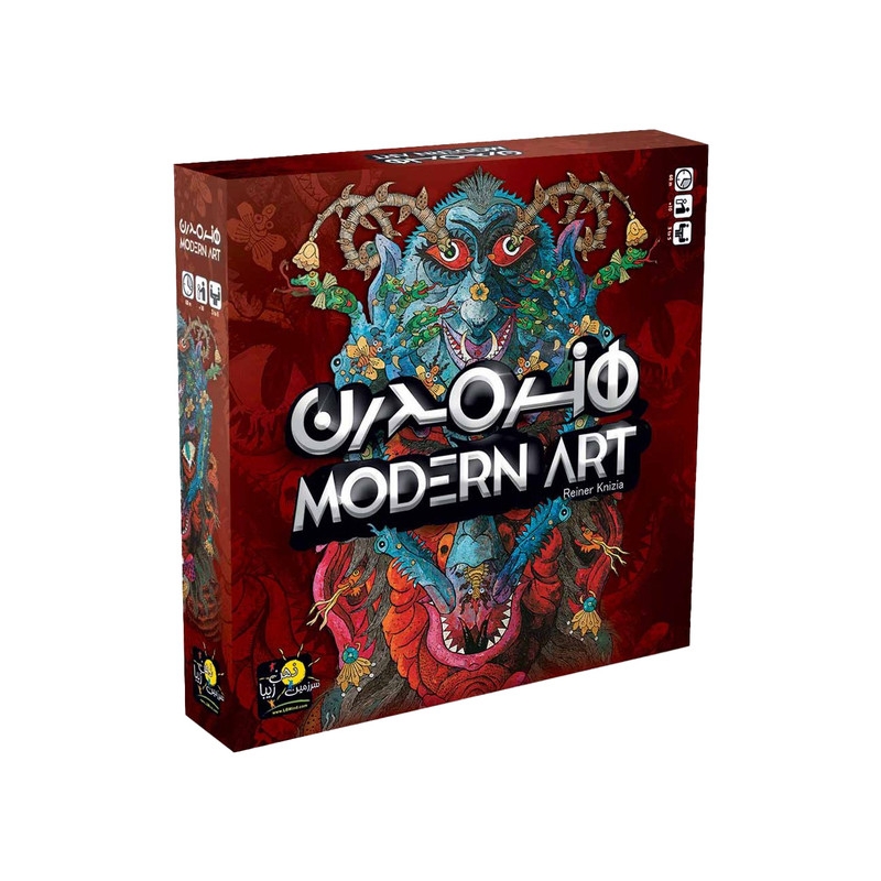 بازی فکری انتشارات ذهن زیبا مدل مدرن آرت (Modern Art)