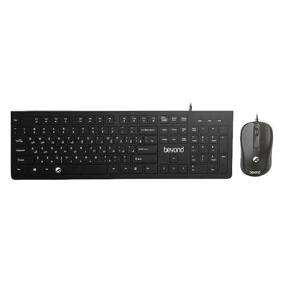 کیبورد و ماوس باسیم بیاند مدل BMK-2880