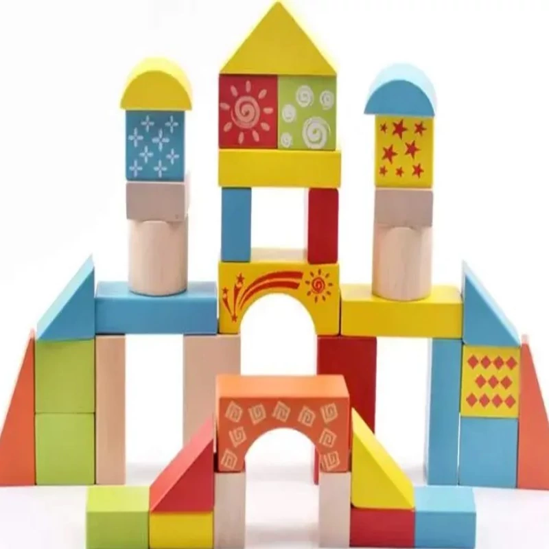 بریکس چوبی 40 قطعه WOODEN TOYS