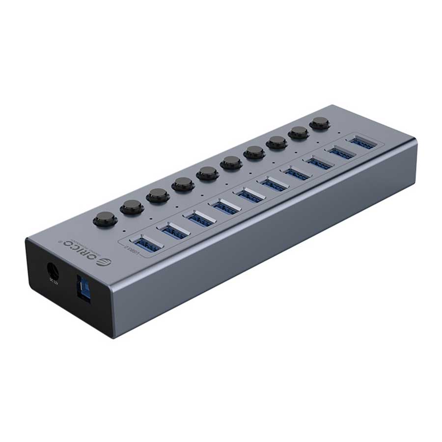 هاب USB 3.0 ده پورت اوریکو مدل BT2U3-10AB-EU
