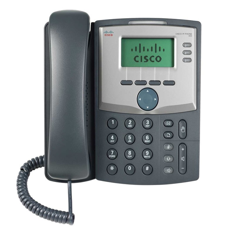 تلفن تحت شبکه سیسکو مدل Cisco Network Phone SPA303