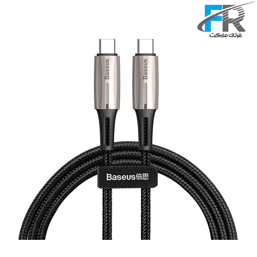 کابل تبدیل USB Type-C به USB Type-C باسئوس مدل Water Drop-shaped Lamp طول 2 متر