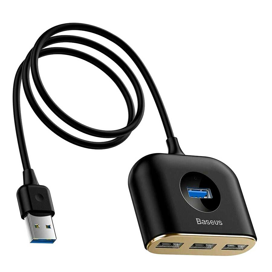 هاب USB 3.0 چهار پورت بیسوس مدل CAHUB-AY