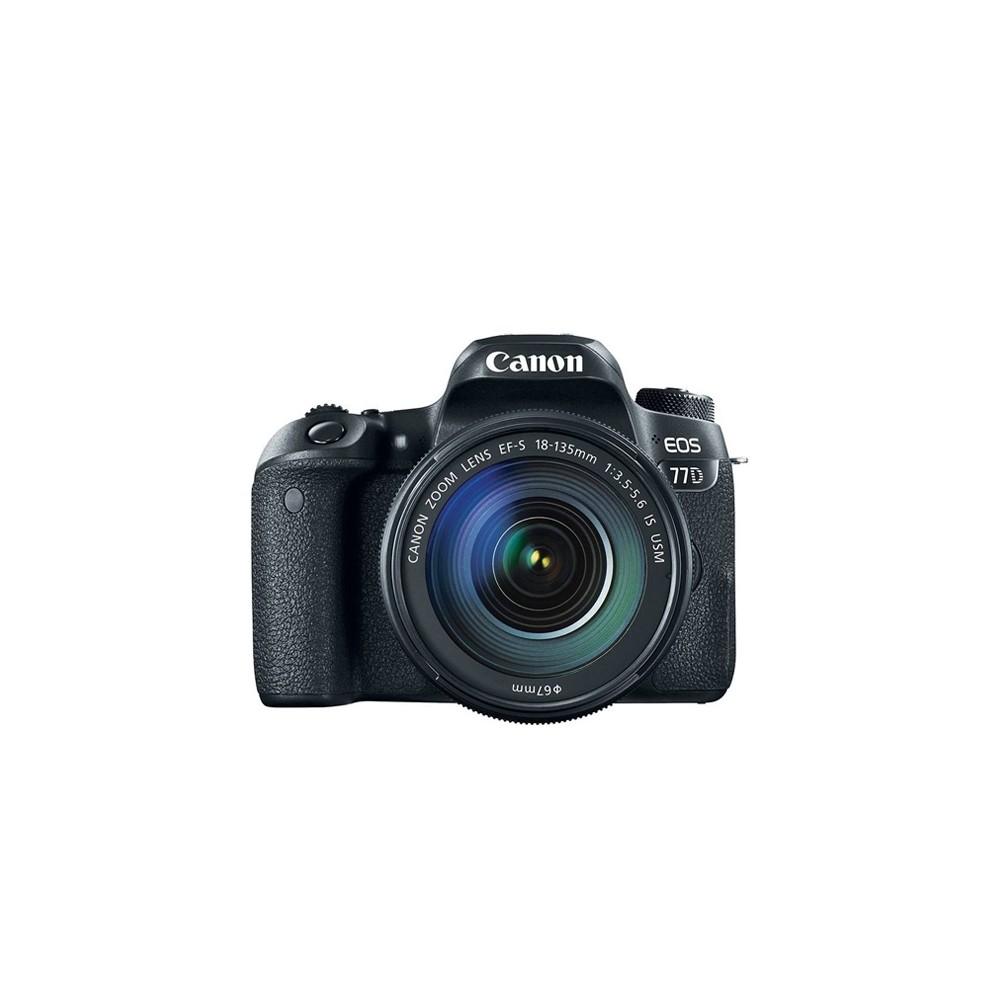 دوربین دیجیتال کانن مدل EOS 77D همراه با لنز 135-18میلی متر IS USM