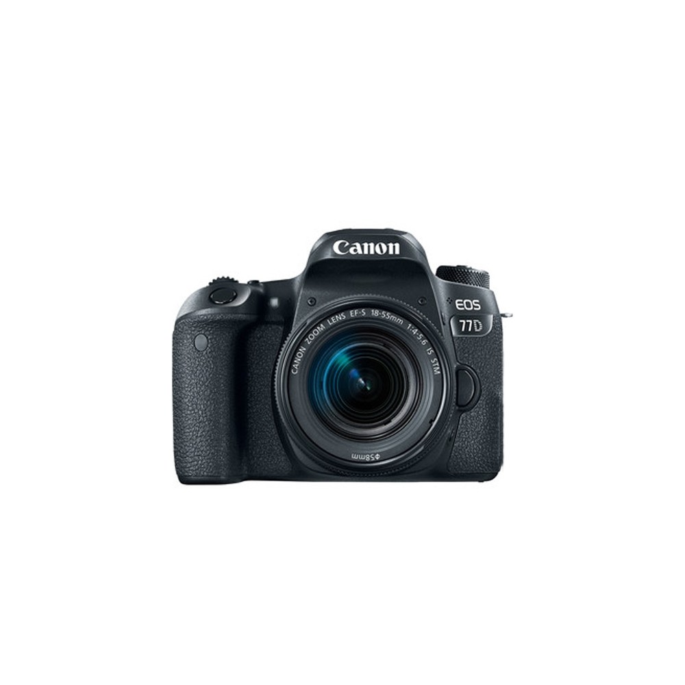 دوربین دیجیتال کانن مدل EOS 77D همراه با لنز 55-18میلی متر IS STM