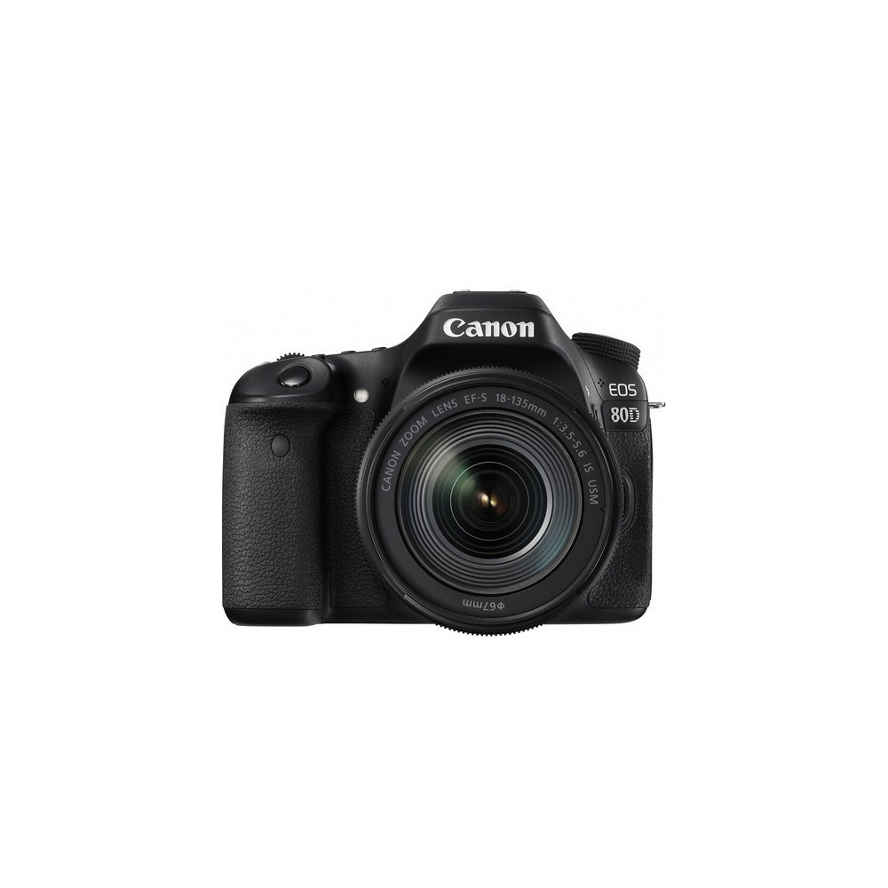 دوربین دیجیتال کانن مدل EOS 80D با لنز 135-18