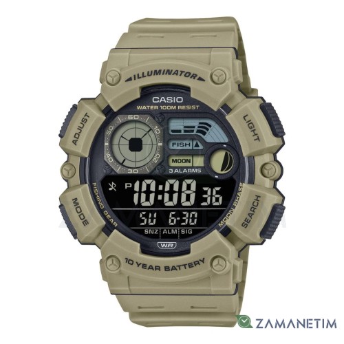 ساعت مردانه کاسیو مدل WS-1500H-5BVDF