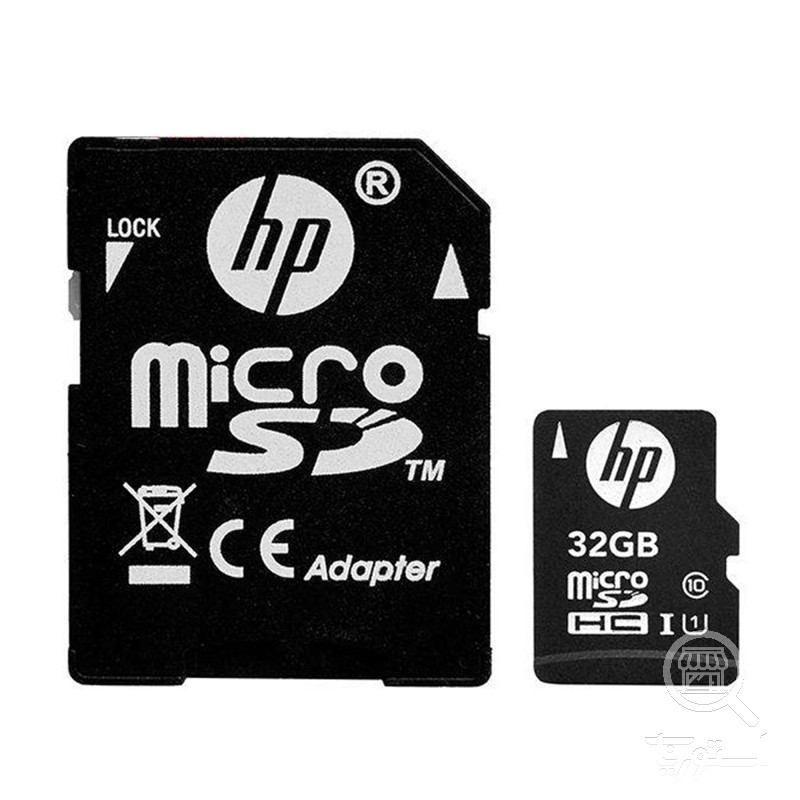 کارت حافظه microSDHC اچ پی کلاس 10 استاندارد UHS-I U1 مدل mi210 ظرفیت 32 گیگابایت به همراه آداپتور SD