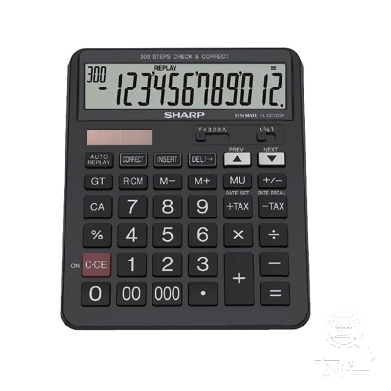 ماشین حساب شارپ مدل EL-CC12GP