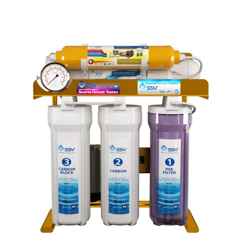 دستگاه تصفیه کننده آب اس اس وی مدل MaxGold X600