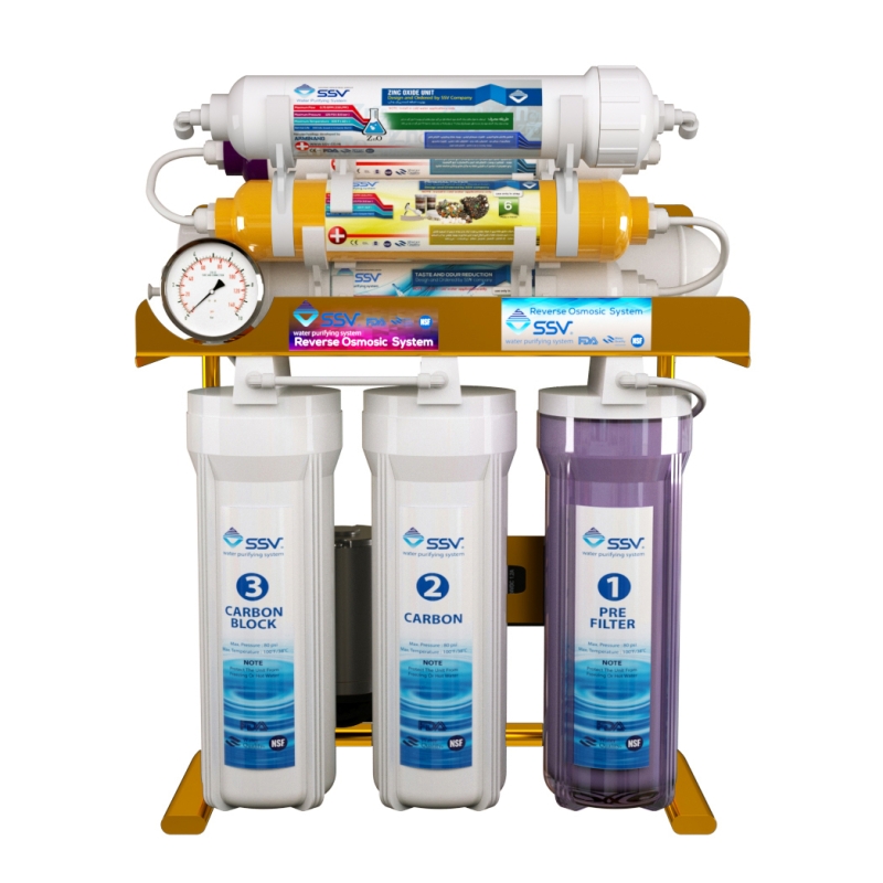 دستگاه تصفیه کننده آب اس اس وی مدل MaxGold X850