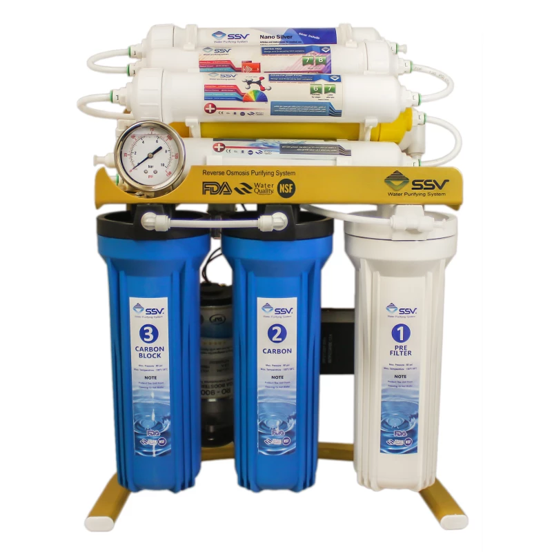دستگاه تصفیه کننده آب اس اس وی مدل GoldenBlue x900