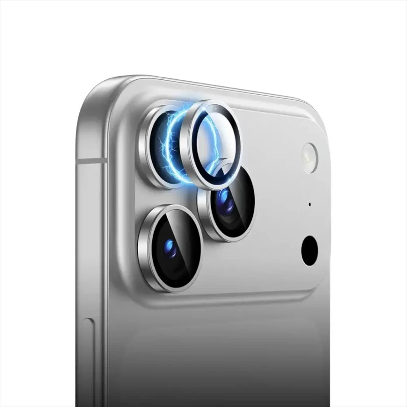 محافظ لنز دوربین گوشی اپل iPhone 17 Pro Max گرین لاین مدل HD Plus Camera Lens