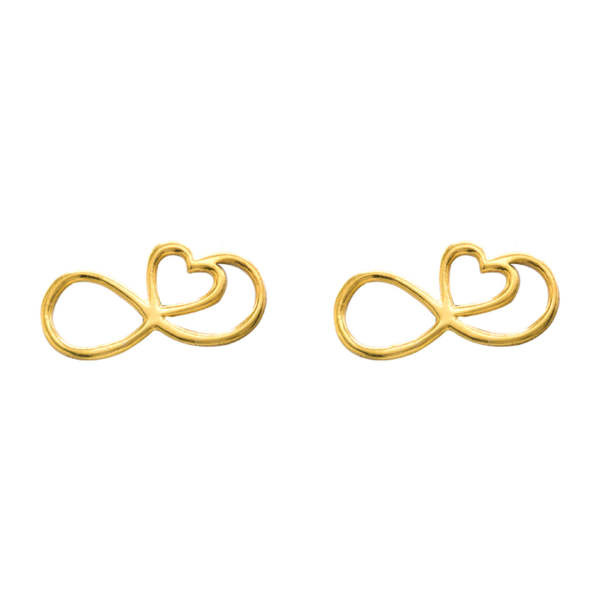 گوشواره طلا 18 عیار زنانه شمیم گلد گالری مدل 0967