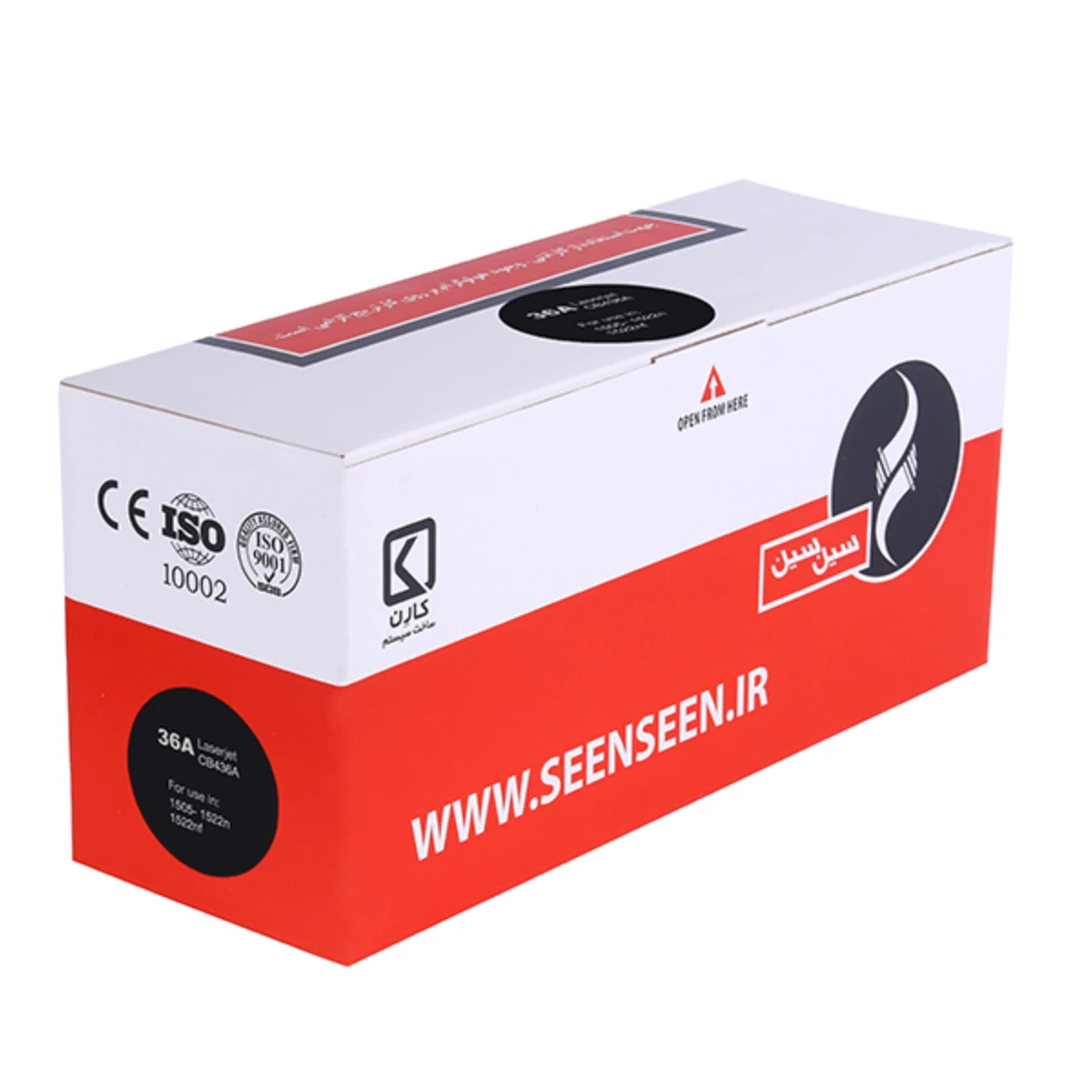 کارتریج سین سین طرح HP 36A مشکی