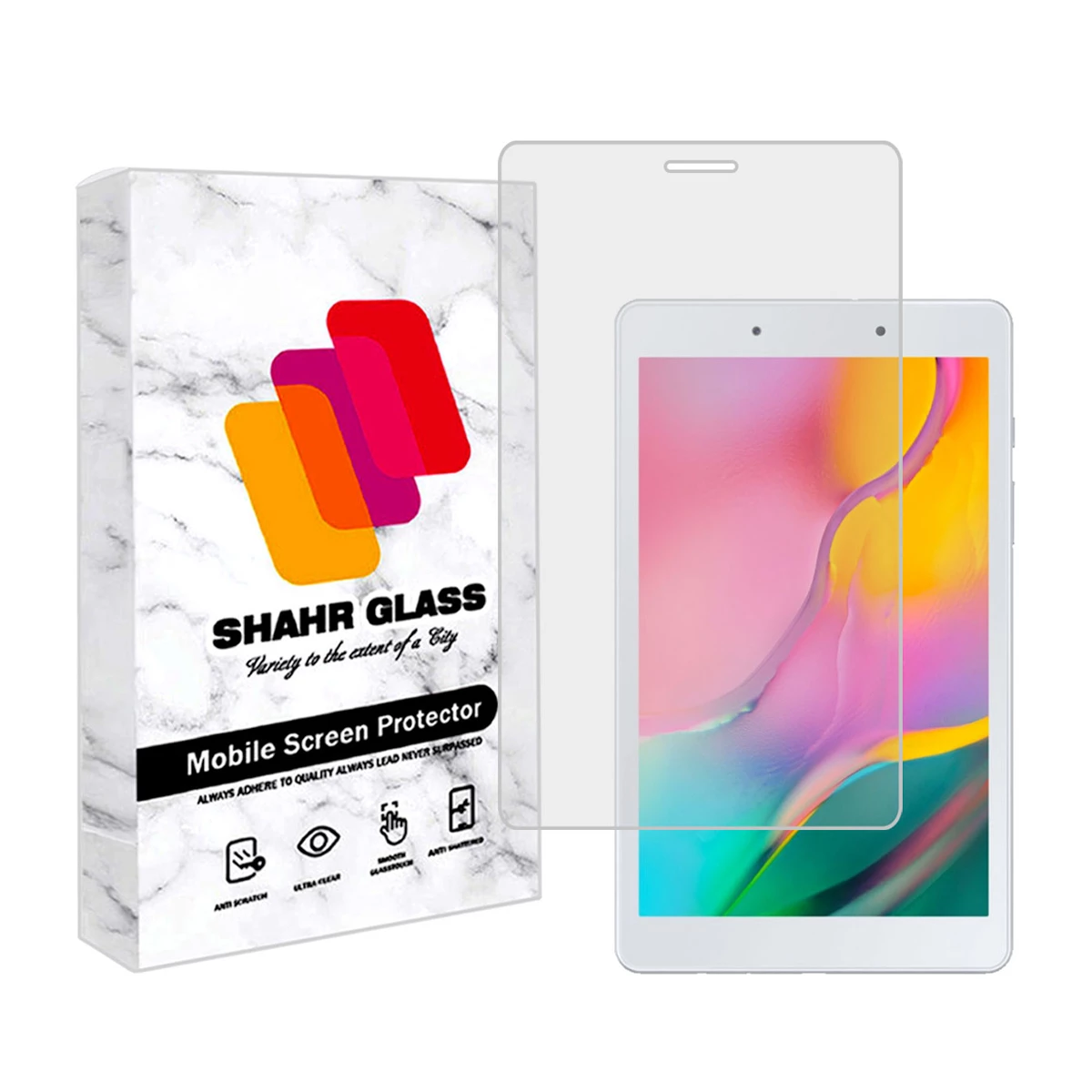 گلس تبلت سامسونگ Galaxy Tab A 8.0 2019 شهر گلس مدل TS1SHA