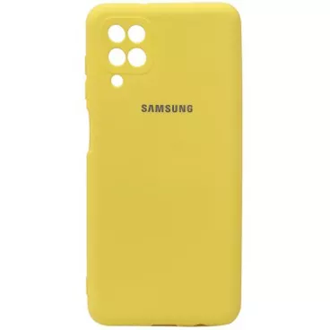 کاور سیلیکونی محافظ لنزدار مناسب برای گوشی موبایل سامسونگ Galaxy A12 / Galaxy M12