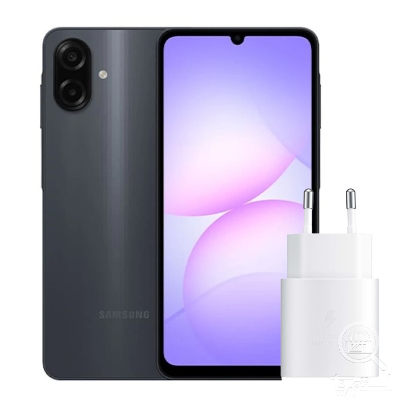 گوشی موبايل سامسونگ مدل Galaxy A07 4G ظرفیت 64 گیگابایت رم 4 گیگابایت به همراه شارژر داخل جعبه
