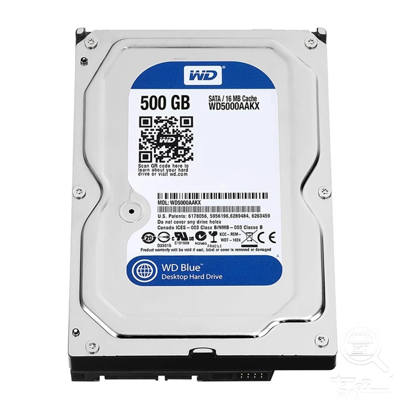 هارد دیسک اینترنال وسترن دیجیتال مدل Blue WD5000 ظرفیت 500 گیگابایت