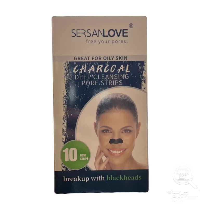چسب پاک کننده بینی سرسان لاو مدل Deep Cleansing بسته 10 عددی