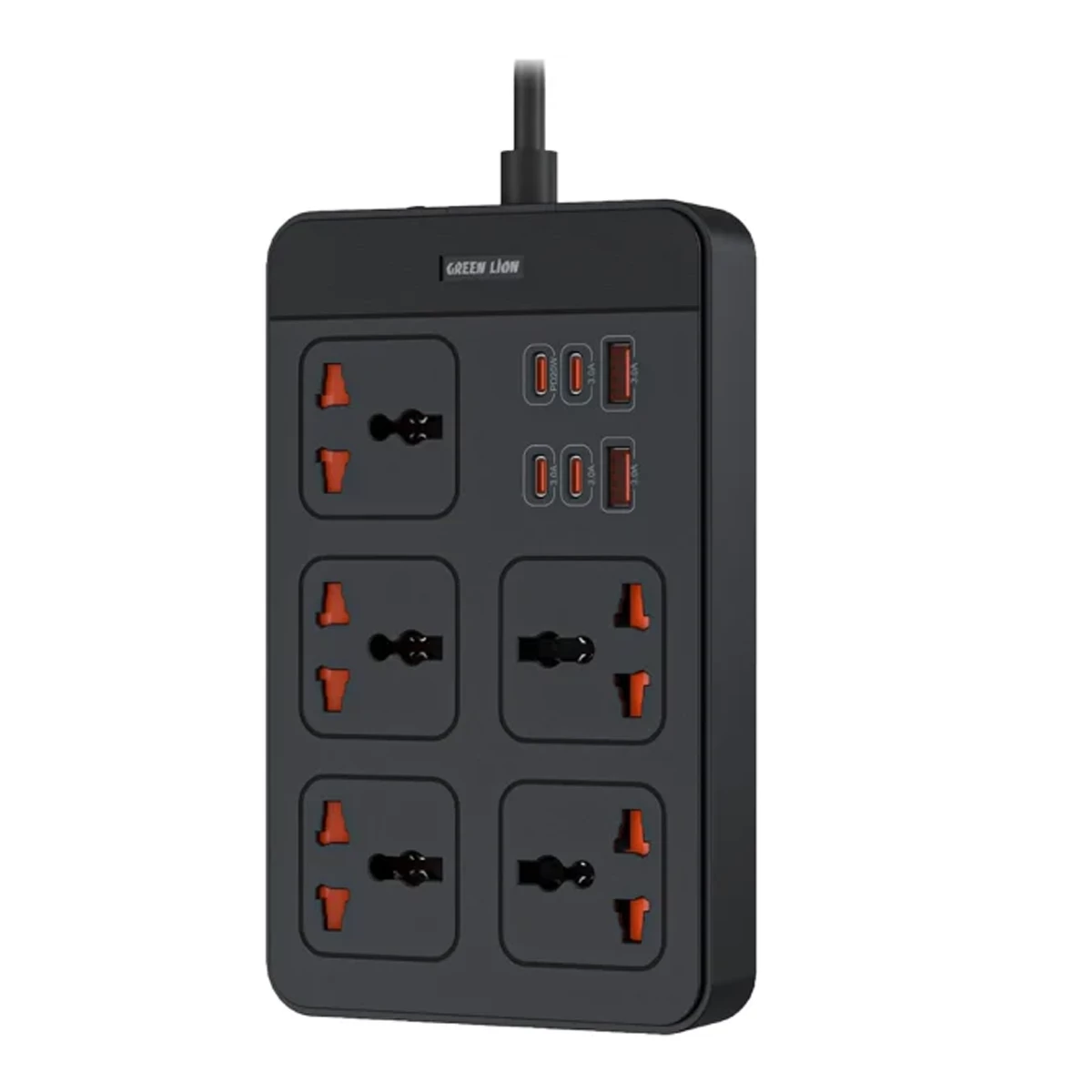 چندراهی برق گرین لاین مدل GS-500 Power Socket GNGS500PS