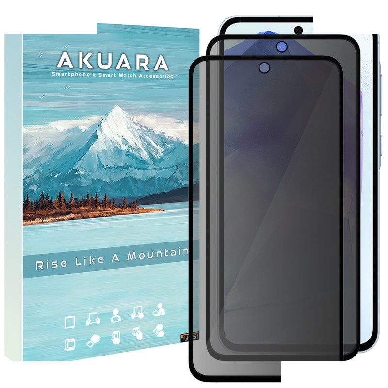 محافظ صفحه نمایش حریم شخصی آکوآرا مدل Privacy AKU مناسب برای گوشی موبایل شیائومی REDMI NOTE 9 PRO MAX / POCO X2 / POCO X3 PRO / POCO M2 PRO مجموعه دو عددی