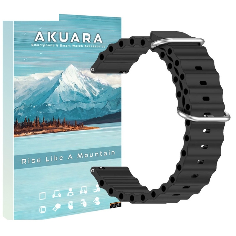 بند آکوآرا مدل Ocean AK مناسب برای ساعت هوشمند ایسوس Vivowatch