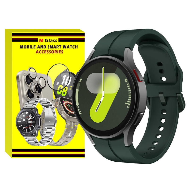 بند امگلس مدل Silic ORG MG مناسب برای ساعت هوشمند سامسونگ Galaxy Watch 7 44mm / Galaxy Watch 7 40mm / Galaxy Watch FE