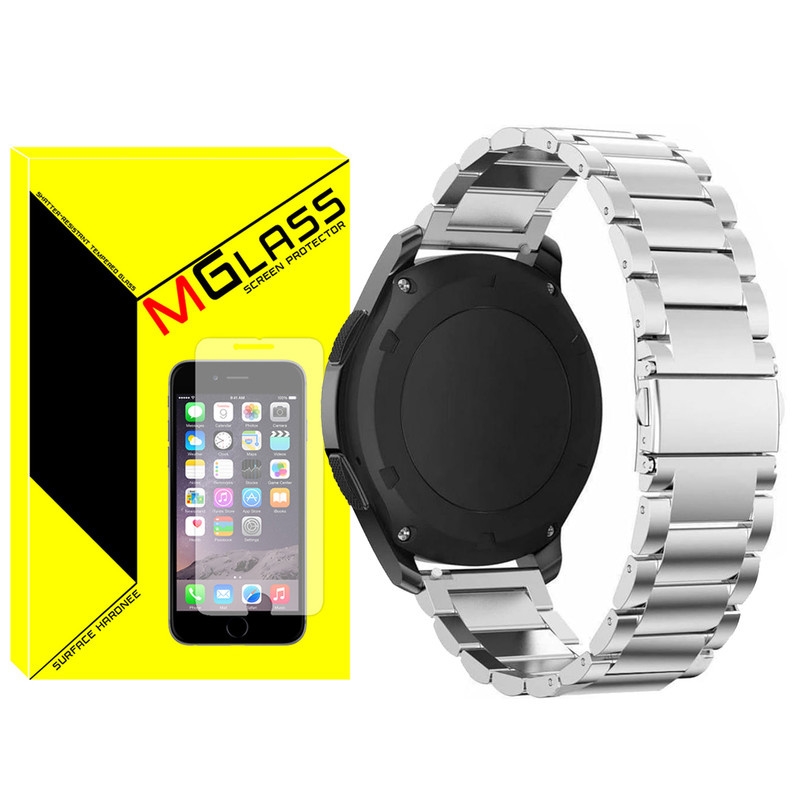 بند امگلس مدل 3Bead-MG مناسب برای ساعت هوشمند سامسونگ Galaxy watch 5 40mm / watch 5 44mm / watch 5 pro 45mm