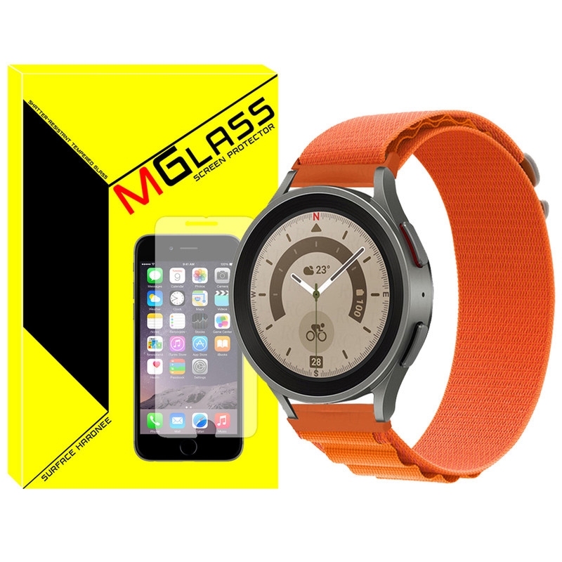 بند امگلس مدل Alpine-MG مناسب برای ساعت هوشمند سامسونگ Galaxy Watch 6 40mm / 6 44mm / Classic 43mm / Classic 47mm